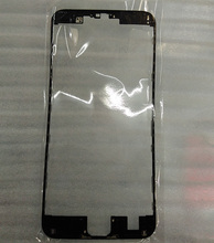 Moldura frontal com cola para iphone 6s plus, montagem de tela de toque lcd, moldura intermediária, carcaça de suporte de tela, frete grátis 2024 - compre barato