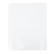 Pack of 200 A5 Clear Punched Pockets - Plastic Poly Folders 2024 - buy cheap