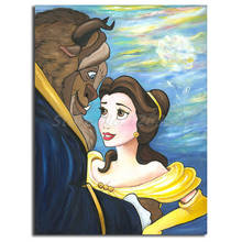 Beauty And The Beast Tale As Old As Time Wall Art Canvas Posters Prints Painting Wall Pictures For Office Living Room Home Decor 2024 - buy cheap