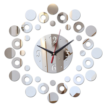 Креативные современные новые 3d акриловые часы, домашний декор, современные настенные часы для гостиной, стикер, натюрморт, дизайн 2024 - купить недорого