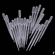 20PCS 3ml Disposable Safe Eye Dropper Transfer Graduated Pipettes Plastic Practical Transparent Pipettes Educational Supplies 2024 - buy cheap