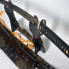 Hand Forged Japanese Katana High Quality Alloy Tsuba Sword Clay Tempered T10 Steel Blade Real Yokote Sculpture Habaki Saya 2024 - buy cheap