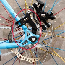 New 1Pc 22MM Bicycle Bike Disc Brake Bracket Frame Adaptor Mounting Holder Metal Drop Ship 2024 - buy cheap