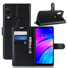 Wallet Phone Case for Xiaomi Redmi 7 for Xiaomi Redmi Note 7 Pro Note7 16GB 32GB 64GB 128GB Flip Leather Cover Case Capa Etui 2024 - buy cheap