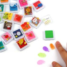 12/24Pcs Finger Ink Pad Scrapbooking Colorful Inkpad Sealing Decoration Fingerprint Stencil Card Making DIY Crafts 2024 - buy cheap