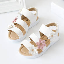 Children's Shoes Summer Style Children Sandals Girls Princess Beautiful Flower Shoes Kids Flat Sandals Baby Girl Gladiator #XTN 2024 - buy cheap