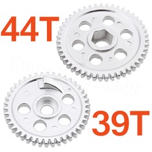 02040 02041 Metal Diff Main Gear (39T) & (44T) For HSP Spare Parts For 1/10 RC Model Car Upgrade Parts 2024 - buy cheap