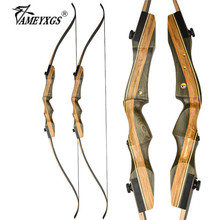 1pc 62inch Recurve Bow Archery 30-60lbs Longbow Right Hand Bow ILF Wooden Bow Riser For Shooting Practice Hunting Accessories 2024 - buy cheap