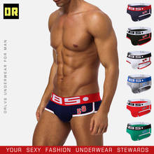 BS Brand Sexy Men Briefs Gay Underwear Breathable Cotton Male Underpants Quick Dry Comfortable Underwear Cueca Tanga Men Briefs 2024 - buy cheap