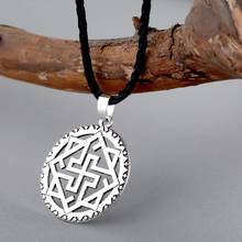 CHENGXUN Norse Viking Rune Amulet Pendant Necklace Slavic Symbol Norse Talisman Pendant Jewelry Germanic Men Necklace 2024 - buy cheap