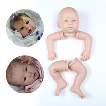 NPKCOLLECTION Reborn doll kit limited edidtion lifelike soft silicone vinyl real gentle touch unpainted doll parts for DIY 2024 - buy cheap