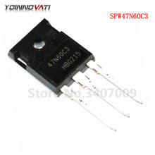 10 шт. SPW47N60C3 SPW47N60 TO-247 47N60 W47N60C3 MOSFET N-Ch 650V 47A TO247-3 CoolMOS C3 новый оригинальный 2024 - купить недорого