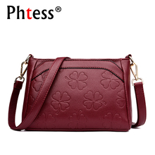 2019 Women Messenger Bags Small Leather Shoulder Bag Female Sac a Main Crossbody Bags For Women Vintage Flap Bag For Girls New 2024 - buy cheap