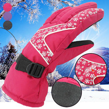 Women's -30Celsius Winter Warm Ski Gloves Outdoor Motorcycle Non-Slip Snowboard Sports Bike Cycling Gloves Guantes Ciclismo PJ4 2024 - buy cheap
