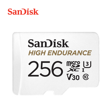 Original SanDisk Micro SD Card 32gb 64gb 128gb 256gb Class10 U3 V30 100MB/S HIGH ENDURANCE Flash Memory TF Card With adapter 2024 - buy cheap