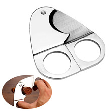 Stainless Steel Pocket Cigar Cutter Knife Sharp Double Blades Scissors Shears Cigarette Sharpen Tool Tobacco Pipes & Accessories 2024 - buy cheap