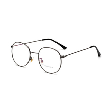 Marcos de Gafas de Metal redondo para mujer lentes transparentes ópticas para hombre diseñador al por mayor 2024 - compra barato