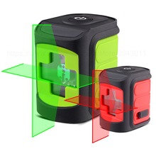 Portable Red/Green 2 line Laser Level Self-Leveling Indoor and outdoor Horizontal and Vertical Cross Line Decoration tools 2024 - buy cheap