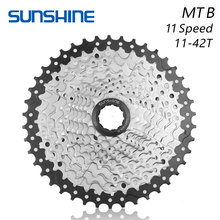 SUNSHINE MTB Mountain Bicycle Freewheel 11 Speed Cassette Flywheel 11-40T 11-42T Compatible for Parts SHIMANO M9000 M8000 NX GX 2024 - buy cheap