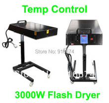 FAST Free shipping 3000W  Intelligent Temp Control flash dryer  silk screen printing equipment machine cure ink t-shirt printer 2024 - buy cheap