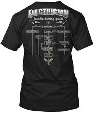 Electrician Troubleshooting Guide Tee T-Shirt 2019 Summer Style Brand Casual O-Neck Male Tops & Tees Slim Printing on T Shirts 2024 - buy cheap