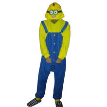 Me Minion Adult PAJAMAS Cosplay onesies women men animals onesies cartoon hoodie pyjamas Onesies jumpsuit sleepwear 2024 - buy cheap