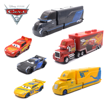 Disney Pixar Cars 3 Metal Diecast Vehicles Toy Curz Black Storm Jackson Lightning McQueen Truck Model Toys Children Gift 2024 - buy cheap
