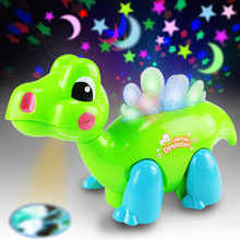 Игрушка-проектор со светодиодной подсветкой, подарок дракона, Детские Музыкальные Развивающие игрушки для танцев 2024 - купить недорого