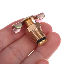 Quality 1PCS Brass Air Compressor Water Drain Valve1/4" NPT 30x24mm For Piston Compressor 2024 - buy cheap