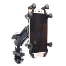 Suporte Do Telefone Da Bicicleta Universal 360 Rotating Motocicleta Phone Holder Guiador Clipe Suporte Para iPhone Xiaomi huawei samsung 2024 - compre barato