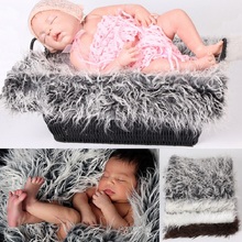 Baby Receiving Blankets 50*50CM Newborn Photography Prop Mat Girls Swaddling Towel Infant Room Cushion Sleeping Carpet Pad Soft 2024 - buy cheap