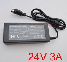 10PCS 24V 3A 3PIN 72W AC Adapter Power Supply Charger For NCR RealPOS 7197 POS Thermal Receipt Printer For EPSON PS180 PS179 2024 - buy cheap