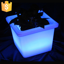 LED light pots led lighted planter pots commercial planters pots SK-LF13 L35.5*W35.5*H28cm Free shipping 1pc 2024 - buy cheap