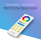 Miboxer-controle remoto rgb/rgbw/rgb + cct fita led 12v-24v, 2.4g, sem fio, wi-fi, painel inteligente, desliga e temporizador - compare preços