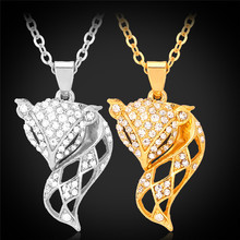 Fox Necklaces & Pendants For Women Collares Gold Color Fashion Jewelry Chain Vintage Statement Necklace P693 2024 - buy cheap