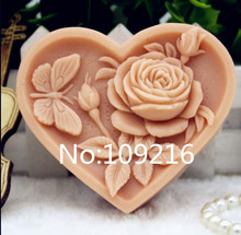 New Product!!1pcs Camellia with Butterfly (zx184) Silicone Handmade Soap Mold Crafts DIY Mould 2024 - buy cheap