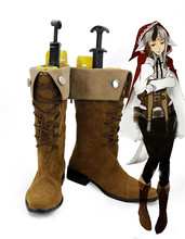 Cosplaydiy Game Fire Emblem Awakening Velua Cosplay Shoes Boots Medieval Military Brown Boots L320 2024 - buy cheap