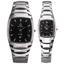 HK Crow-Reloj de pulsera de cuarzo para hombre y mujer, cronógrafo con calendario auténtico, de acero de tungsteno, de negocios, a la moda 2024 - compra barato