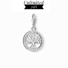 Life of Tree-colgante de plata de ley 925 para hombre y mujer, accesorio de joyería de estilo Thomas, CZ, para pulseras, collares 2024 - compra barato