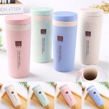 300ml Nordic Style Wheat Water Bottle Vacuum Insulated Flask Thermal Sports Hot Water Cups 2024 - buy cheap