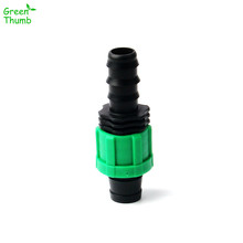 5pcs 16 mm Green Drip Tape Thread Lock To 16 mm PE Pipe Straight Connector Hose Fittings Adapter For Garden Irrigation 2024 - buy cheap