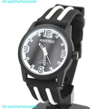 Movimento pc21j unissex, relógio analógico redondo de quartzo com pulseira de silicone macio preta, resistente à água 2024 - compre barato