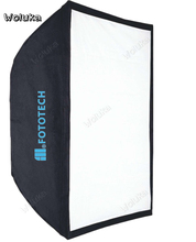 Refletor softbox retangular de flash, refletor para fotografia de flash speedlight, cd50 t10a 2024 - compre barato