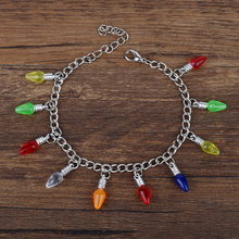 dongsheng Stranger Things Christmas Tree Lights Charm Bracelets for Women Girls Link Chain Bangles Bracelet 2023 - buy cheap