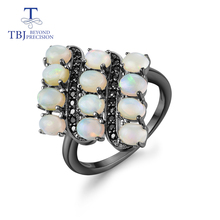 TBJ,new natural opal ring Ethiopia Opal gemstone oval3*4mm 925 sterling silver fine jewelry for women wife anniversary best gift 2024 - buy cheap