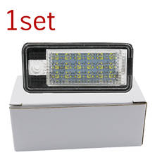 YSY 2X Car LED Number Plate Light Auto License Plate Lamp Error Free for AUDI A4/S4 avant B6 RS4 A8 A3 White 2024 - buy cheap