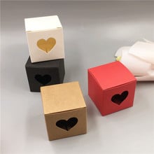 12Pcs Kraft Paper Small Gift Packaging Box Craft Paper cupcake Packing Boxes Small Perfume Bottle Package Boxes 2024 - buy cheap