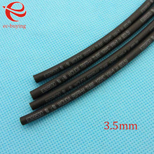 Heat Shrink Tube Black Tube Heat-Shrink Tubing Diameter 3.5mm Thermo Jacket Wire Wrap Insulation Materials Elements 1meter /lot 2024 - buy cheap