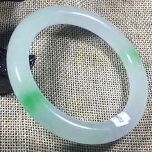 Brazalete de JADE Jadeíta verde hielo Natural certificado (Grado A), 58,2mm, 05472 2024 - compra barato