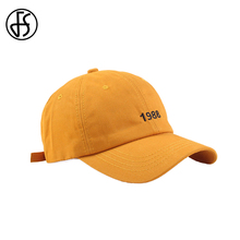 FS-gorra de béisbol con Cierre trasero ajustable para hombre y mujer, gorro de béisbol estilo coreano, Snapback, Hip Hop, azul, amarillo, 2020 2024 - compra barato